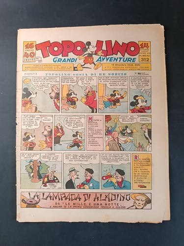 Fumetto topolino grandi - topolino,