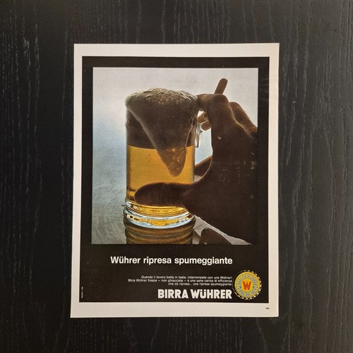 1969 birra wuhrer original - birra,