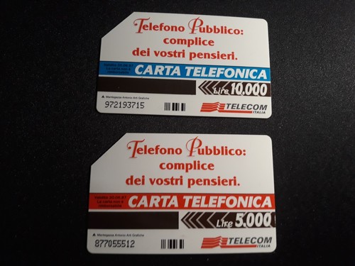 Carte telefoniche telecom - telefoniche,