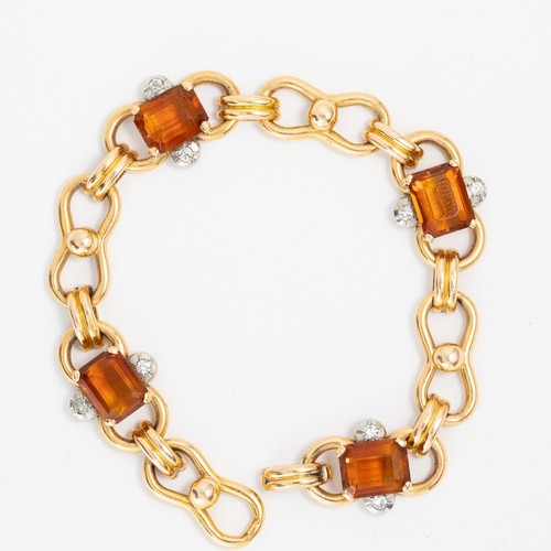 Bracciale oro 18kt e - in,