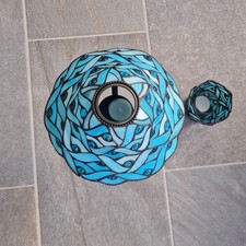 Lampada stile tiffany blu - stile,
