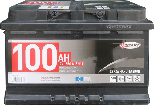 Start batteria autocarro - batteria, 100ah