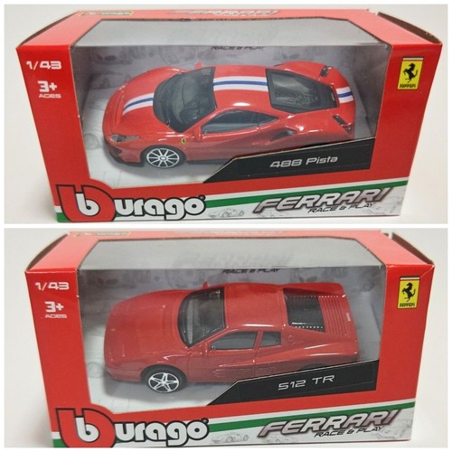 Set minicar burago - 2, 1/43