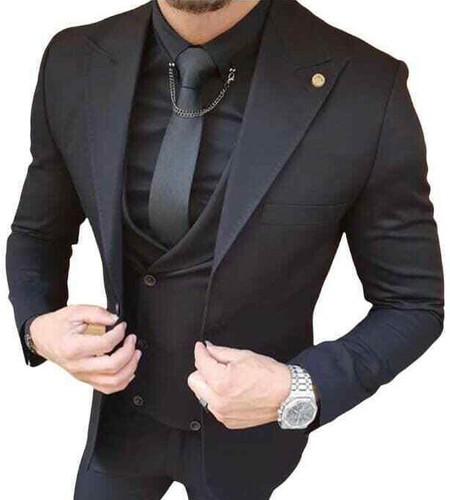 Completo uomo designer nero - completo,