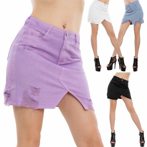 Gonna donna jeans - , minigonna