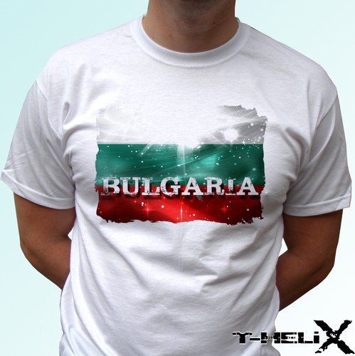 Bandiera bulgaria t shirt - bandiera,