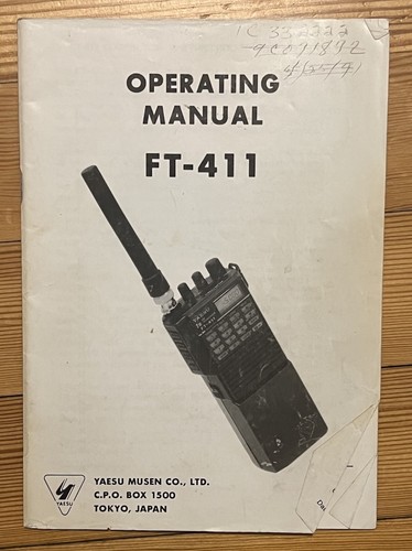 1990 yaesu musen ft 411 - c.,
