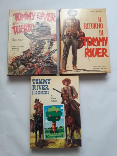 Lotto libri tommy river 1961 - river,