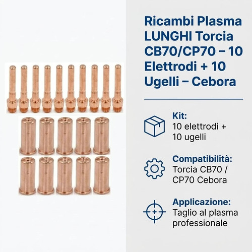 Ricambi taglio plasma - , lunghi