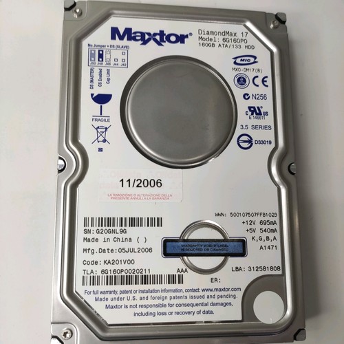 Hard disk maxtor diamond max - hard,