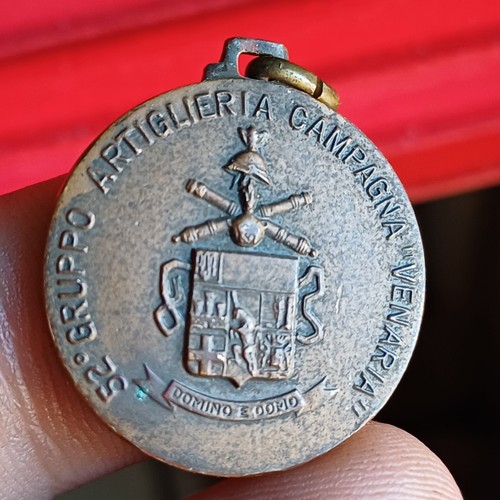 Medaglia bronzo italiana - medaglia, in