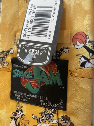 Space jam 90s tie warner - space,