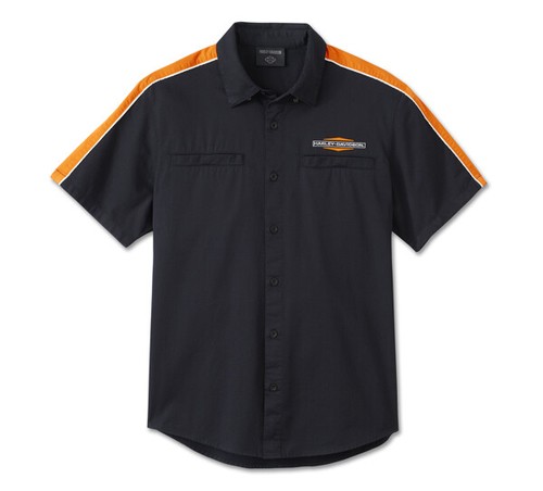 Camicia harley davidson barra - camicia,