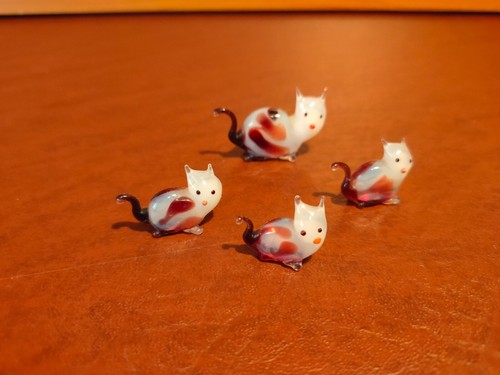 Gattini vetro murano - gattini,