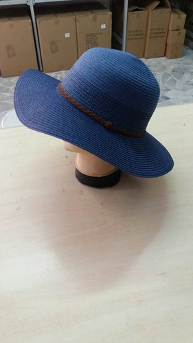 Cappello blu elegante - cappello,