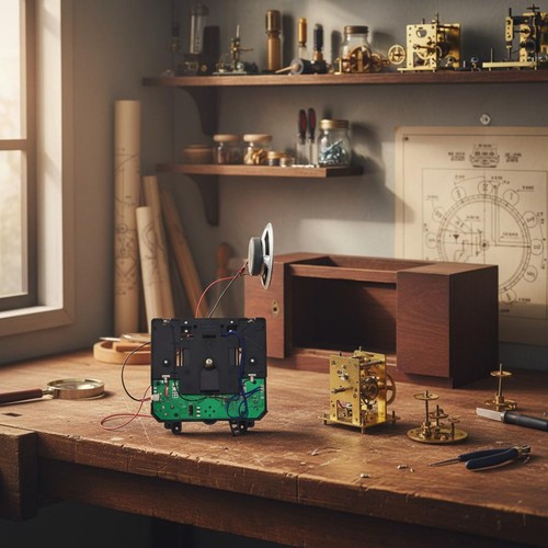 Meccanismo orologio con - orologio,