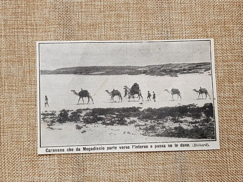 Mogadishu 1914 caravan - mogadishu, in