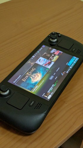 Console steam deck lcd - console,