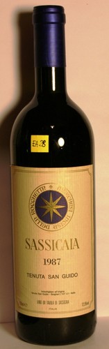 Ea28 sassicaia 1987 san - san, guido