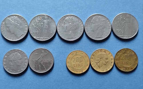 Lotto monete italia 1955 - di,