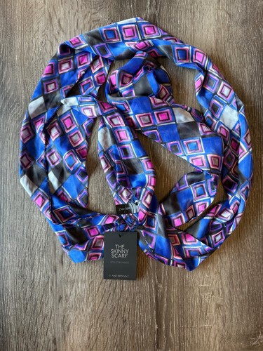Sciarpa skinny lane bryant blu - bryant,