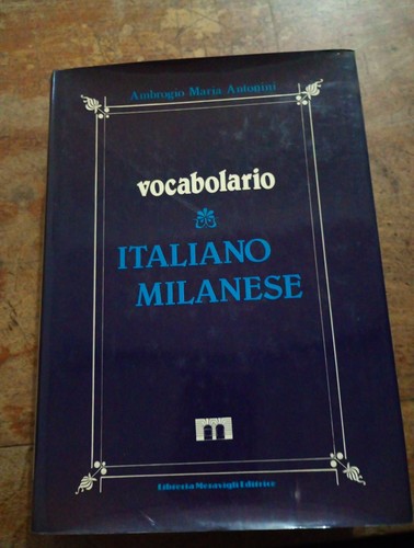 Vocabolario italiano milanese - vocabolario,