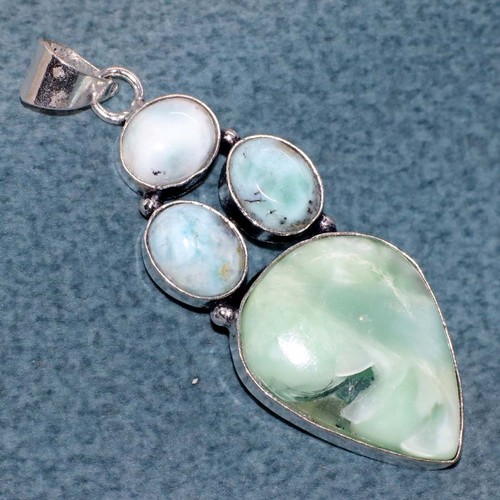 Ciondolo larimar - ciondolo,