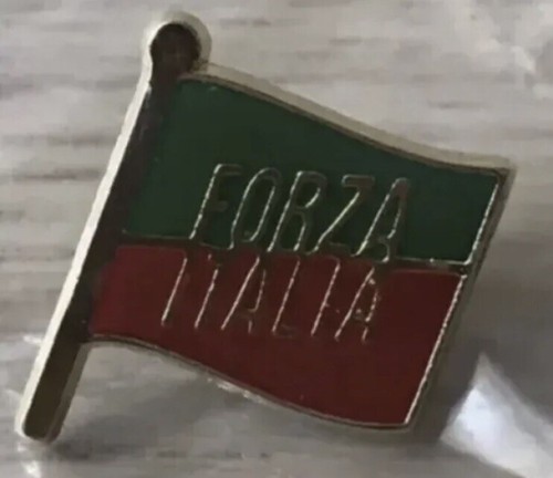 Spilla forza italia - spilla, (2