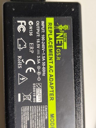 Alimentatore new net 65w - net, 18.5v