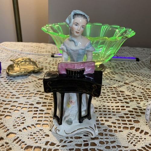 Antique wedgwood lady figurine - antique,
