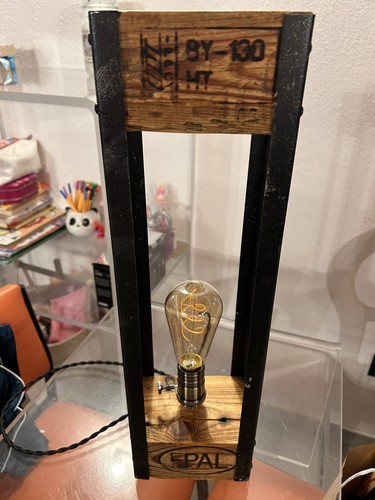 Lampada fatta mano pezzo - lampada,