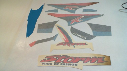Kit adesivi storm - kit, gilera