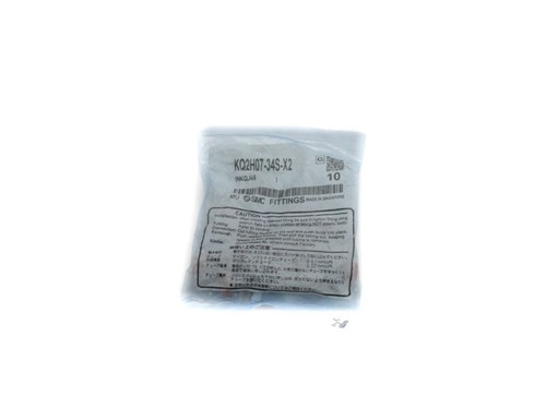 Smc kq2h07 34s confezione - kq2h07-34s-x2, (confezione