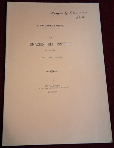 Orazioni del presepe - presepe, in
