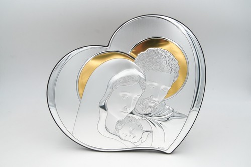 Quadro cuore in argento - quadro, a