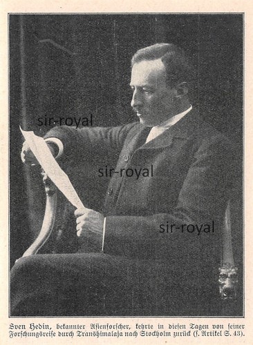 Sven hedin 1909 - 1909, ~8x11