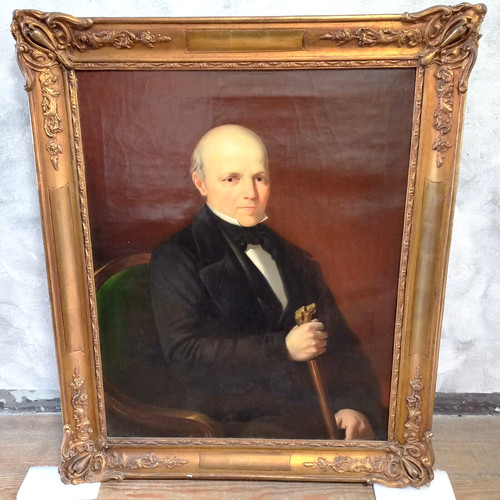 Antico dipinto nobleman - antico,