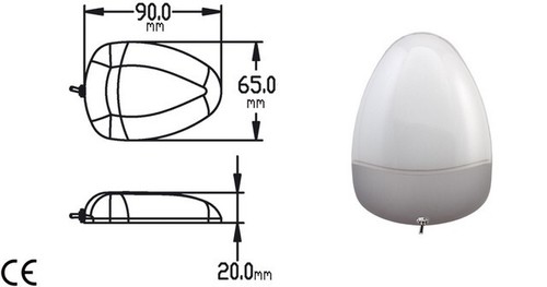 Plafoniera led da parete - a,