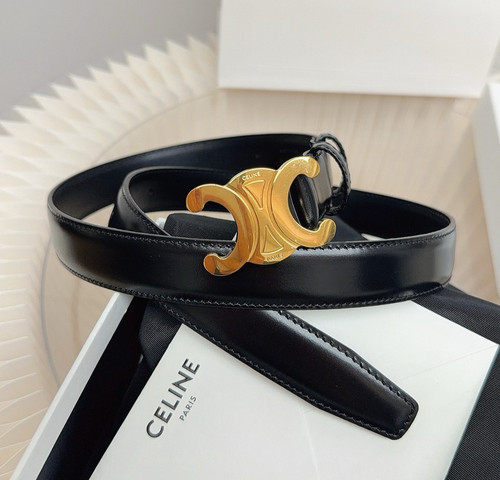 Cintura celine triomphe nera - celine,