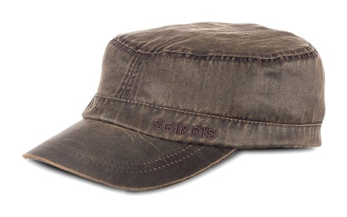 Cappello scippis cuba marrone - cappello,