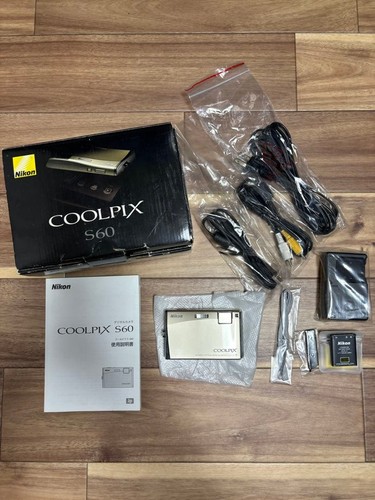 Nikon coolpix s60 gold - nikon,