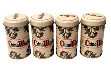 BARATTOLINI IN LATTA DA COLLEZIONE - CHINA MARTINI CON FAZZOLETTO - ANNI 70/80