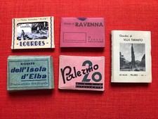 5 souvenir Ricordi di:Palermo-I.Elba-Villa Taranto-Ravenna e Lourdes, Vere foto