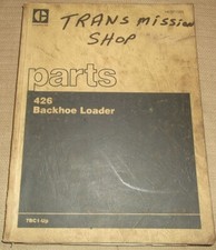 Cat Caterpillar 426 Manuale