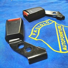 ASTA RIGIDA CINTURA SICUREZZA KLIPPAN 2pz.150mm.REGOLAZIONE PIASTRA LANCIA-FIAT 