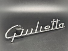 ALFA ROMEO GIULIETTA LOGO SIGLA EMBLEMA FREGIO STEMMA SCRITTA BADGE TARGA NOME