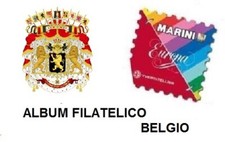 BELGIO 1971 / 1980 ALBUM MARINI MODELLO EUROPA NUOVI