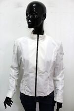 RefrigiWear Donna Taglia L Giubbotto Bianco Giacca Jacket Coat Giubbino Logo