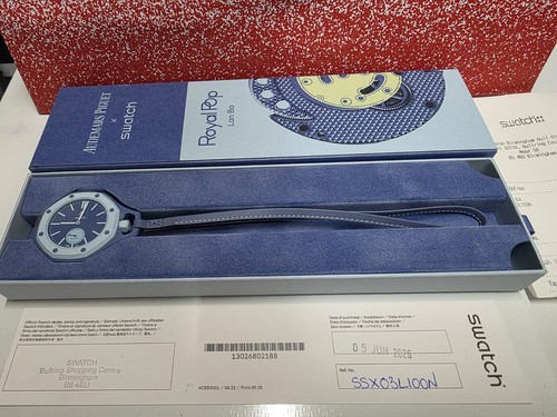 Swatch royal pop - x,