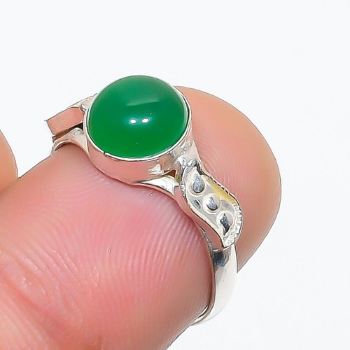 Anello onice verde forma - in,
